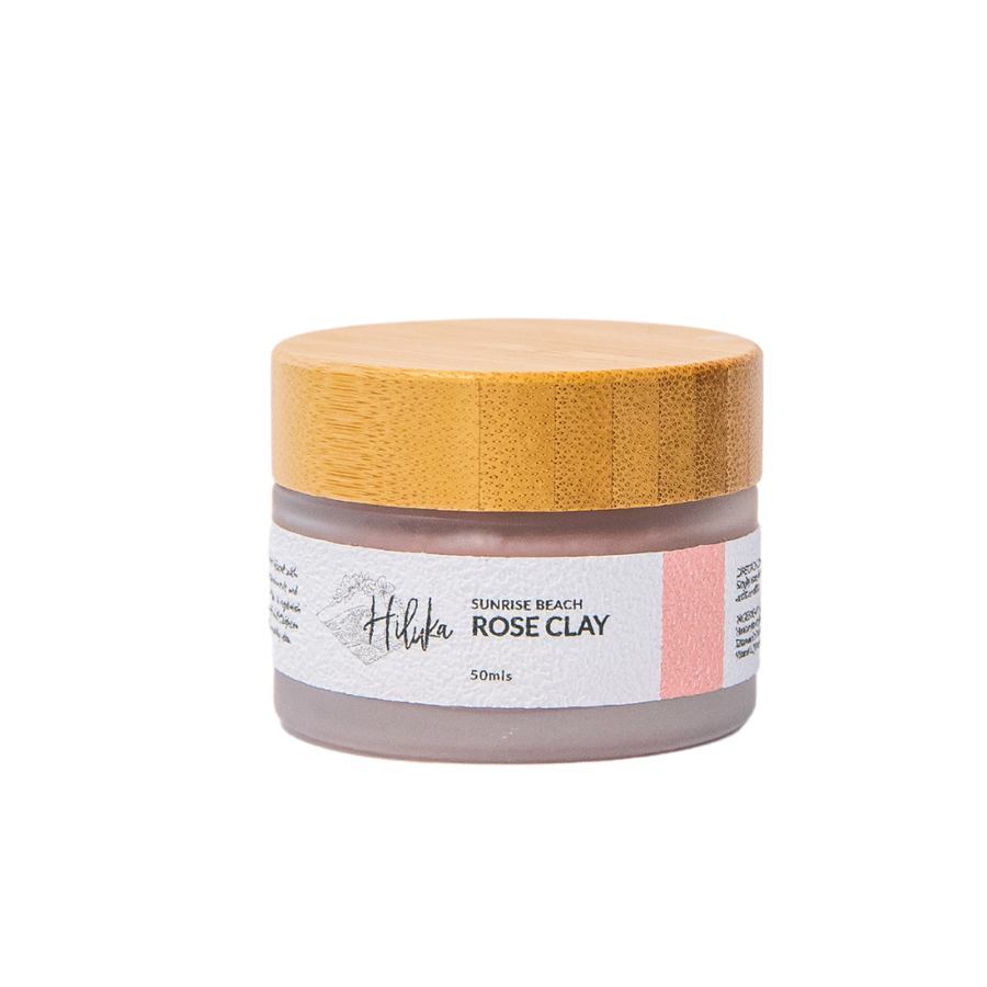 This gentle Rose Clay Mask is infused with soothing chamomile, essential minerals and Vitamin C enriched Kakadu Plum, to replenish and rejuvenate your skin cells, whilst tightening pores, leaving you with a healthy glow.